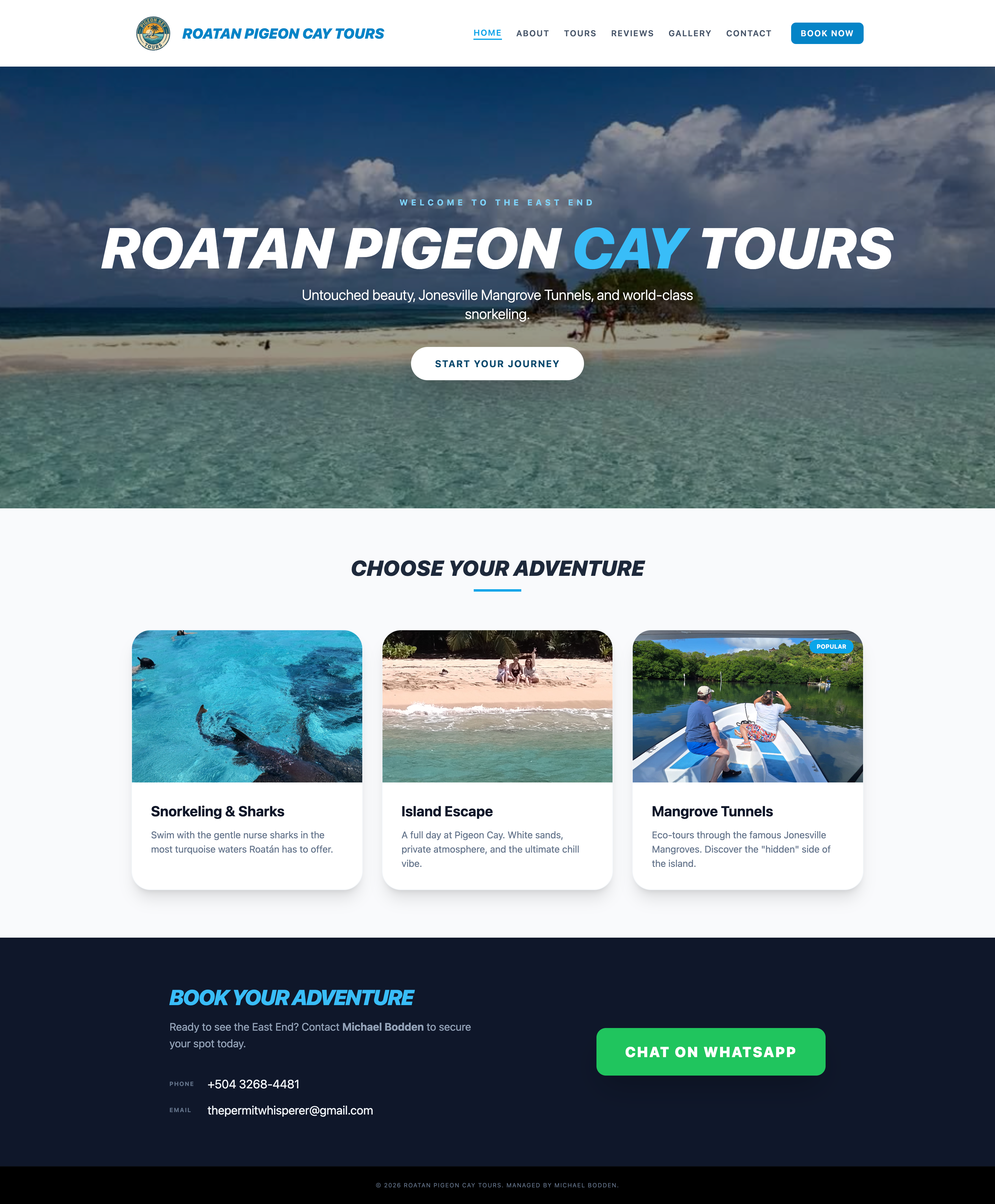 Pigeon Cay Tours