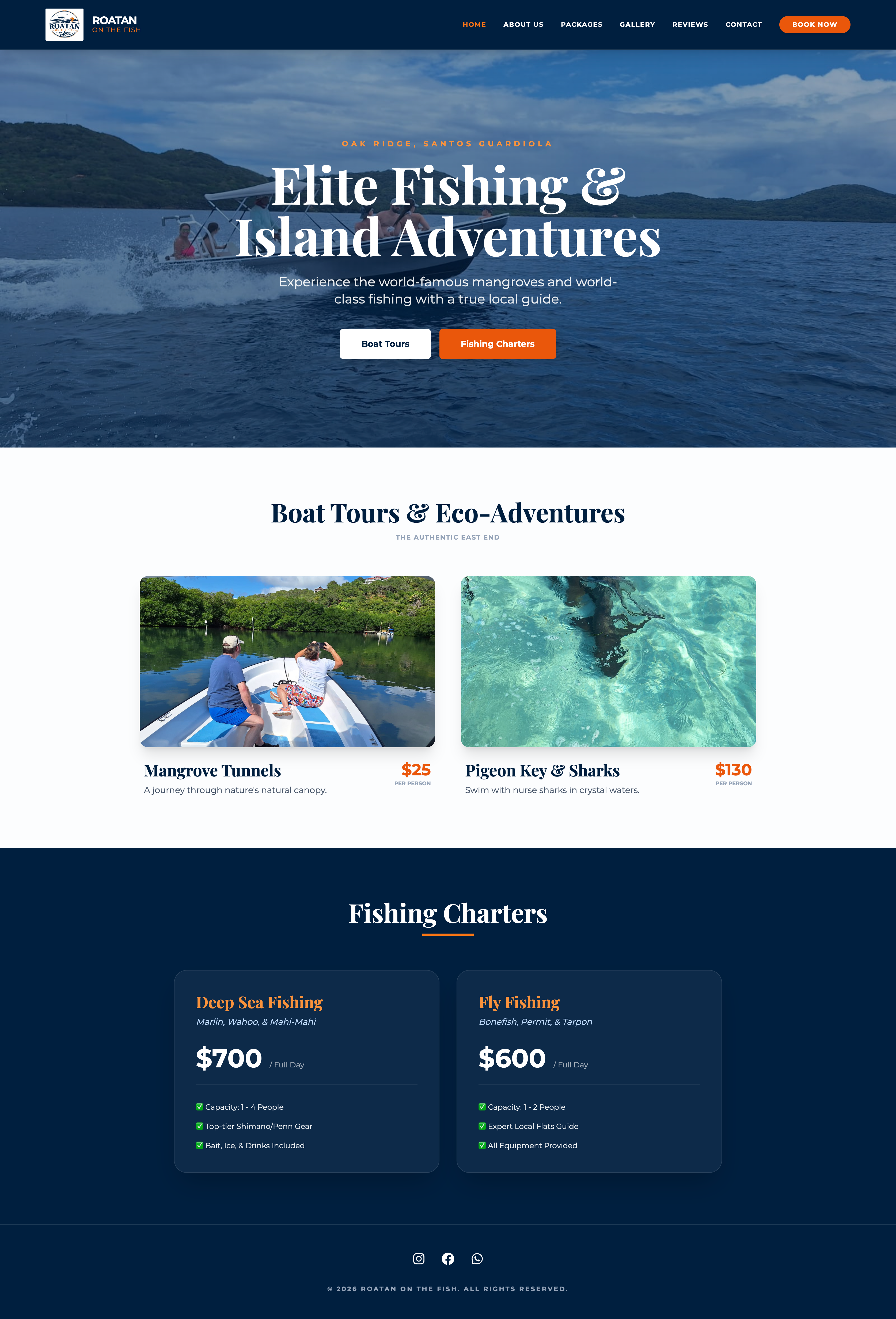 Roatan on the Fish